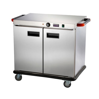 E-dbw-12b-21E Elektrische Warmere Kar Commerciële 2-glas Deur 24 Lagen van het Voedselverwarmingstoestel de Kar