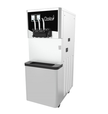 CF9250X commerciële het Roomijsmachine van de Yoghurtmachine met 14L*2-Vultrechters