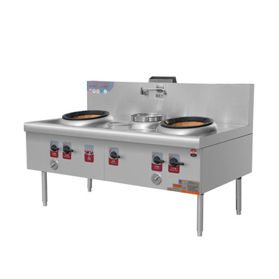 YDDCSW-Chinese de Stijl Kokende Waaier 2 Brander 1 van de Restaurantkeuken Warmere Waaier