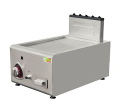E-rqz-400G Commerciële het Materiaalcountertop van de Restaurantkeuken Gas 1-tank Frituurpan