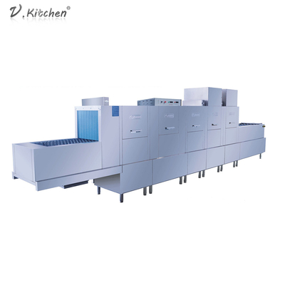 Vluchttype Spoelings90℃ Commerciële Dishwashing Machine