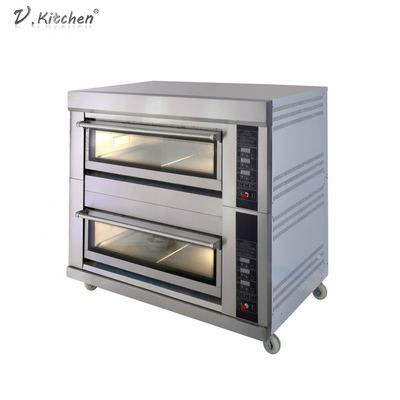 Convectie Roterende 220V Pita Bread Pizza Baking Gas Oven