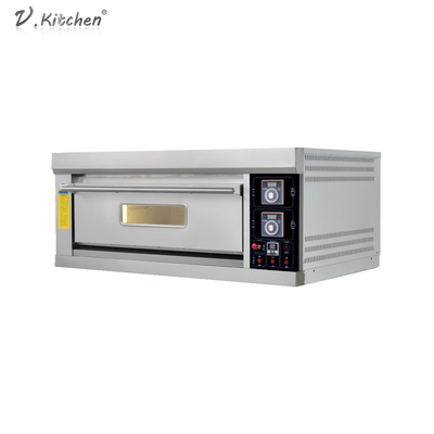 Countertop de Convectie 60kw kiest Dekgas Oven For Pizza uit