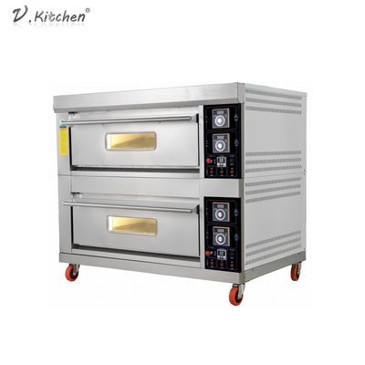 Countertop de Convectie 60kw kiest Dekgas Oven For Pizza uit