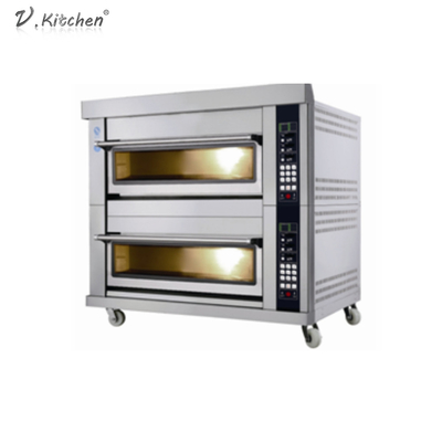 180KW de Machine Drievoudig Dek Zes van het roestvrij staalbrood Platen