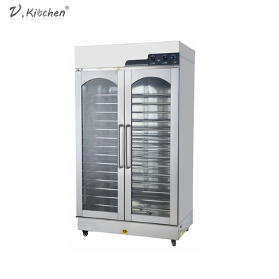 2.8KW bakkerij Oven Machine 30 Dienbladen Gedemonteerde Gistingsdoos