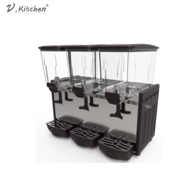 550W het Materiaal15l*2 Dubbele Tank Juice Dispenser van de hotelbar
