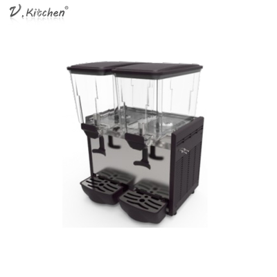 550W het Materiaal15l*2 Dubbele Tank Juice Dispenser van de hotelbar
