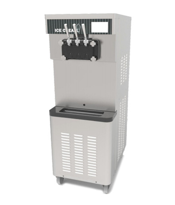 CF8240 commerciële het Roomijsmachine van de Yoghurtmachine met 9L*2-Vultrechters